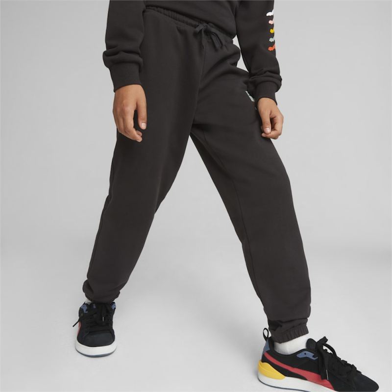 Puma | Girls Classics Brand Love Sweatpants - Black