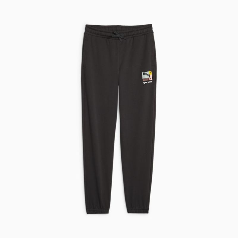 Puma | Girls Classics Brand Love Sweatpants - Black