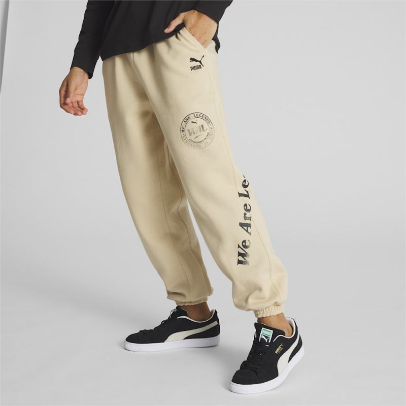 Puma | Men's We Are Legends WRK.WR Sweatpants - Light Sand