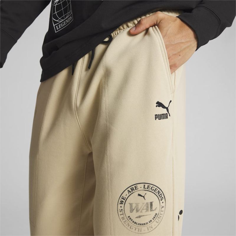 Puma | Men's We Are Legends WRK.WR Sweatpants - Light Sand