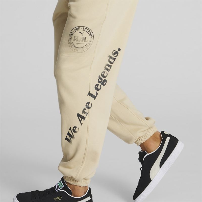 Puma | Men's We Are Legends WRK.WR Sweatpants - Light Sand