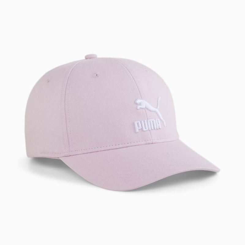 Puma | Men's Archive Logo Baseball Cap - Grape Mist-White - Click Image to Close