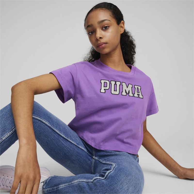 Puma | Girls GRAPHICS DANCING QUEEN Tee - Ultraviolet