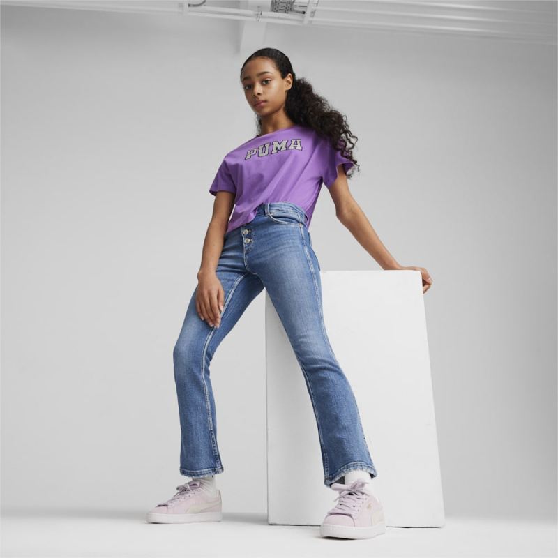 Puma | Girls GRAPHICS DANCING QUEEN Tee - Ultraviolet