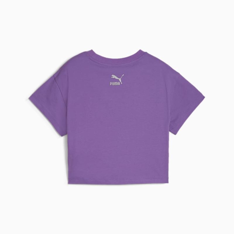 Puma | Girls GRAPHICS DANCING QUEEN Tee - Ultraviolet