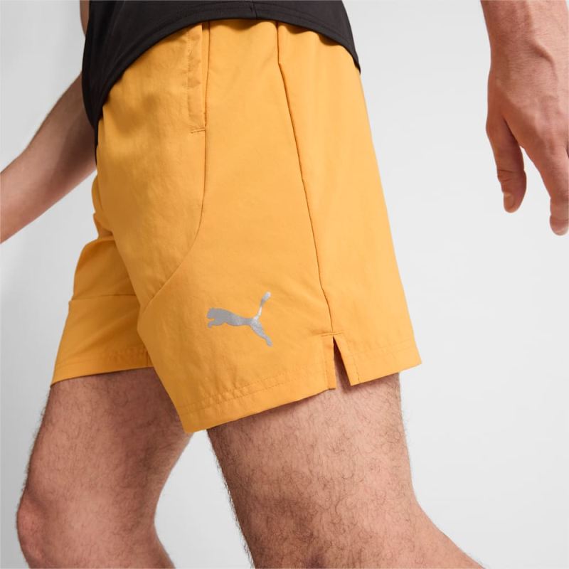 Puma | Men's RUN FAVORITE 7" Running Shorts - Ginger Tea