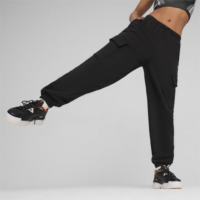 Puma | Women's DARE TO Relaxed Sweatpants - Black