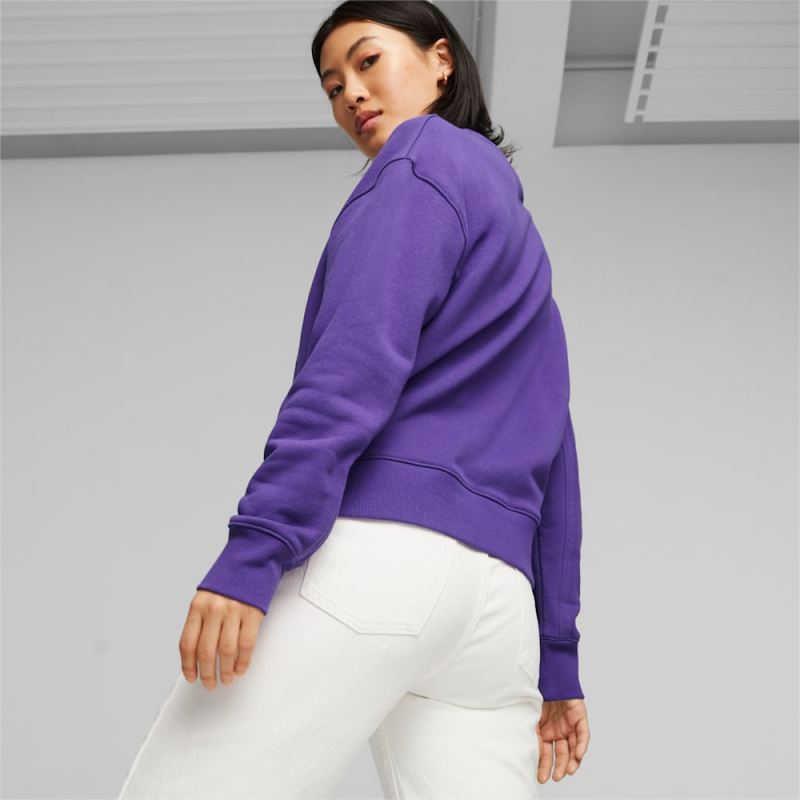 Puma | Women's Infuse Sweatshirt - Team Violet