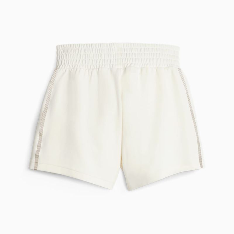 Puma | Women's T7 High Waist Shorts - Warm White