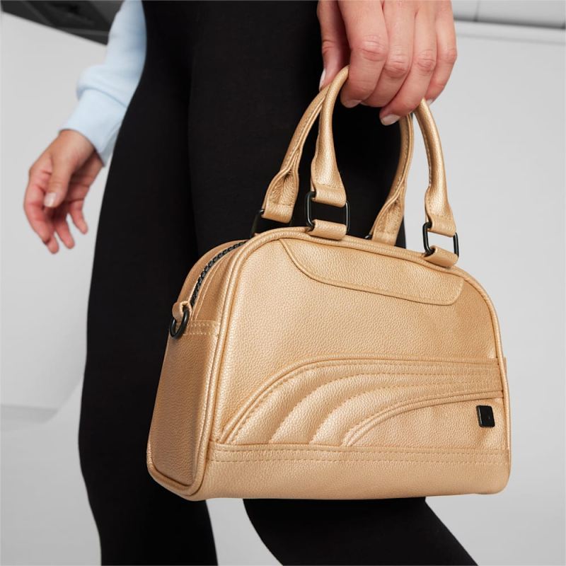 Puma | Women's Cross Mini Grip Bag 3.0 - GOLD