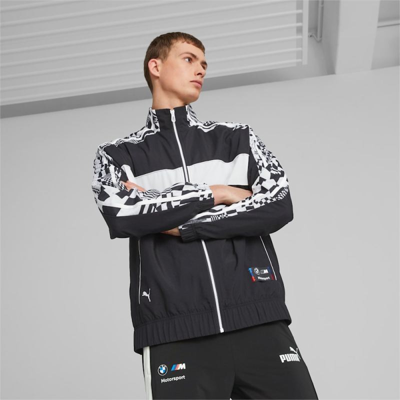 Puma | Men's BMW M Motorsport Statement Jacket - Black - Click Image to Close