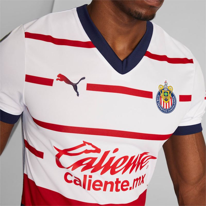 Puma | Men's Chivas 23-24 Promo Away Jersey - White