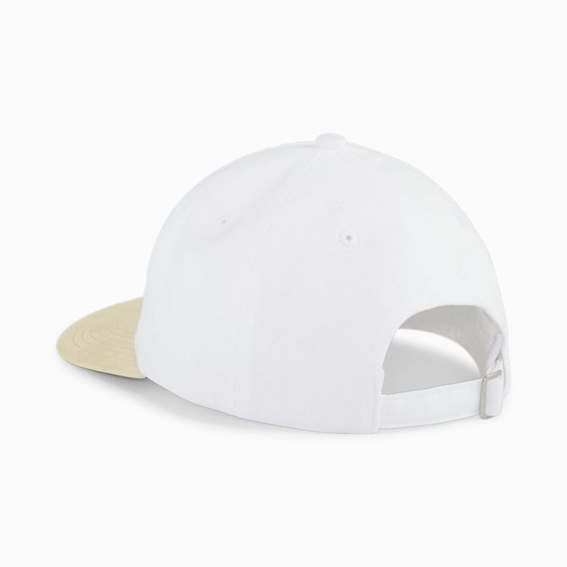 Puma | Men's MMQ Flat Brim Cap - White-Putty