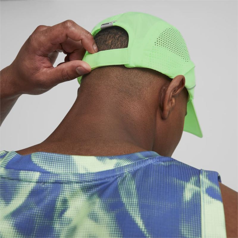 Puma | Women's Lightweight Running Hat - Fizzy Lime