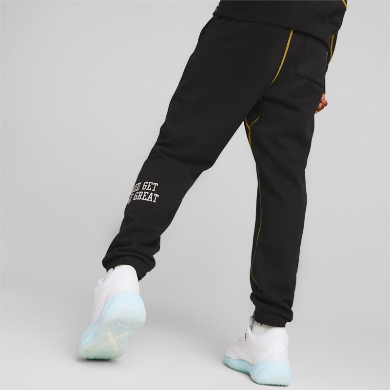 Puma | Men's Dylan Basketball Pants - Black