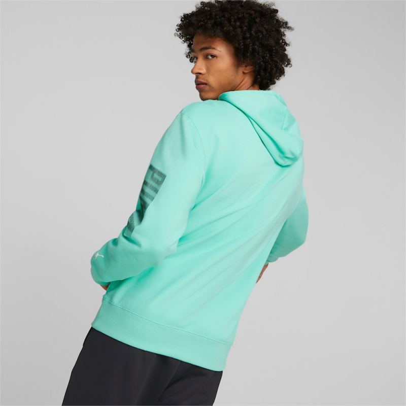 Puma | Men's Sportswear by Puma | Men's Hoodie - Mint