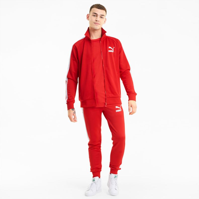 Puma | Men's Iconic T7 Track Jacket - High Risk Red