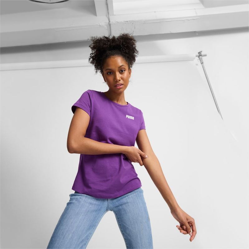 Puma | Women's Essentials Tee - Purple Pop