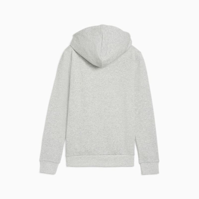 Puma | Women's ESS+ LOGO LAB&nbsp;Hoodie - Light Gray Heather