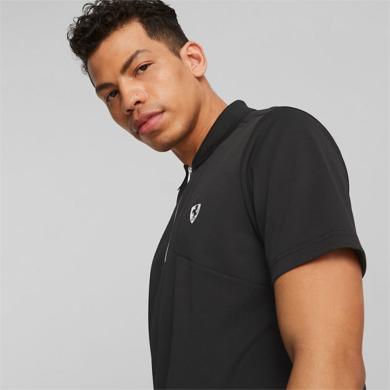 Puma | Men's Scuderia Ferrari Style Polo - Black