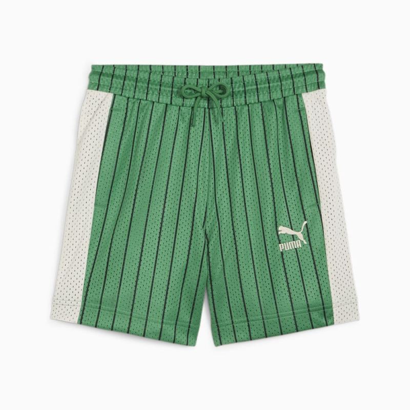 Puma | Boys For the Fanbase Big Kids Basketball Shorts - Archive Green