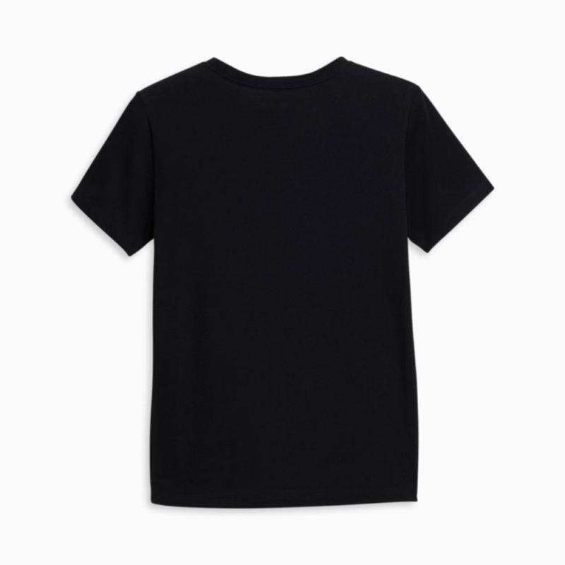 Puma | Women's Iridescent Logo Tee - Black