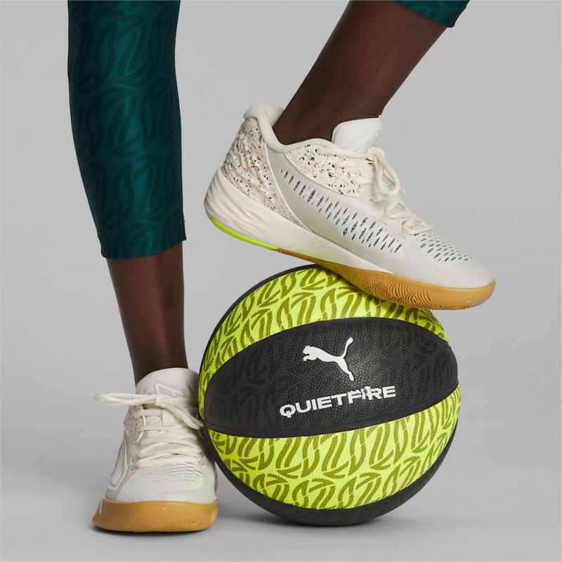 Puma | Women's Stewie 1 Basketball - Lime Squeeze-Dark Shadow