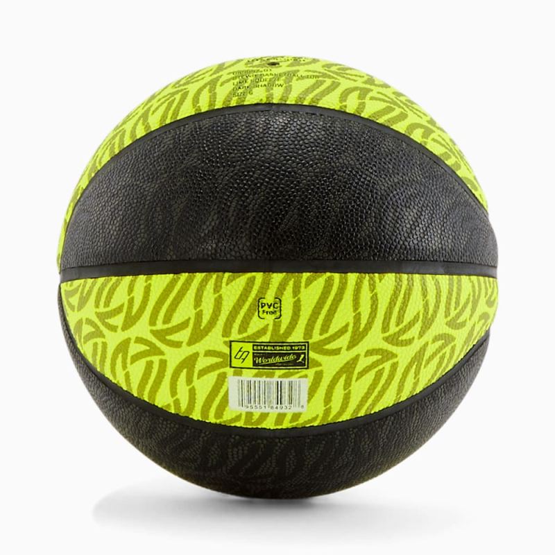 Puma | Women's Stewie 1 Basketball - Lime Squeeze-Dark Shadow