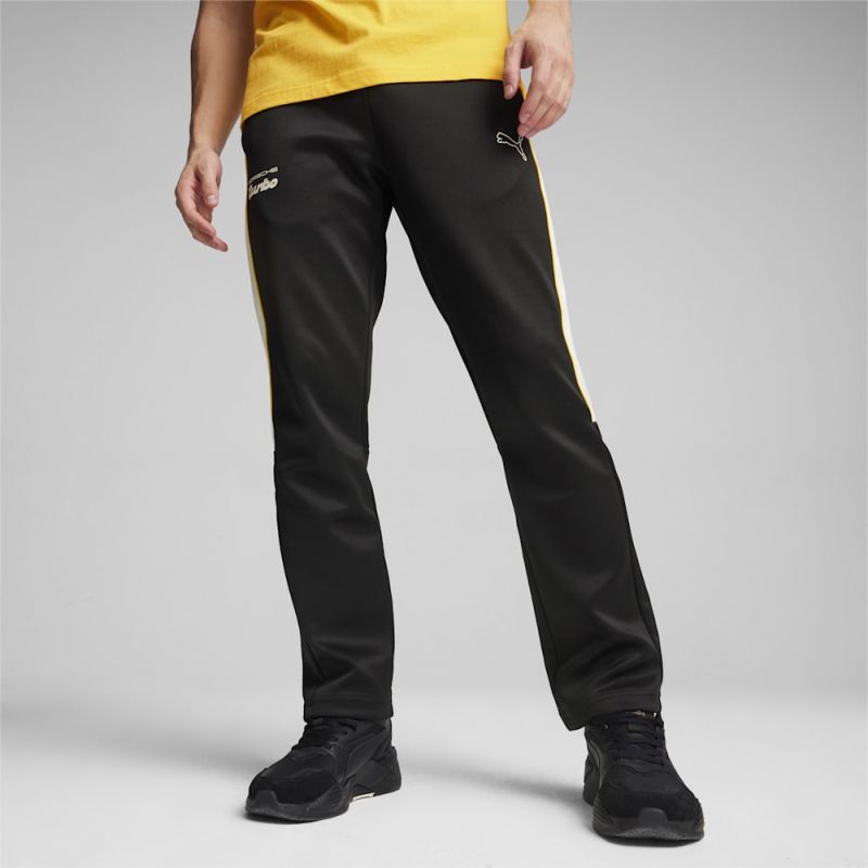 Puma | Men's Porsche Legacy MT7 Motorsport Track Pants - Black