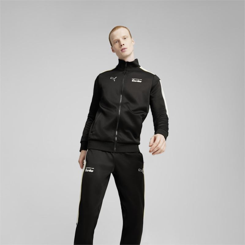 Puma | Men's Porsche Legacy MT7 Motorsport Track Pants - Black