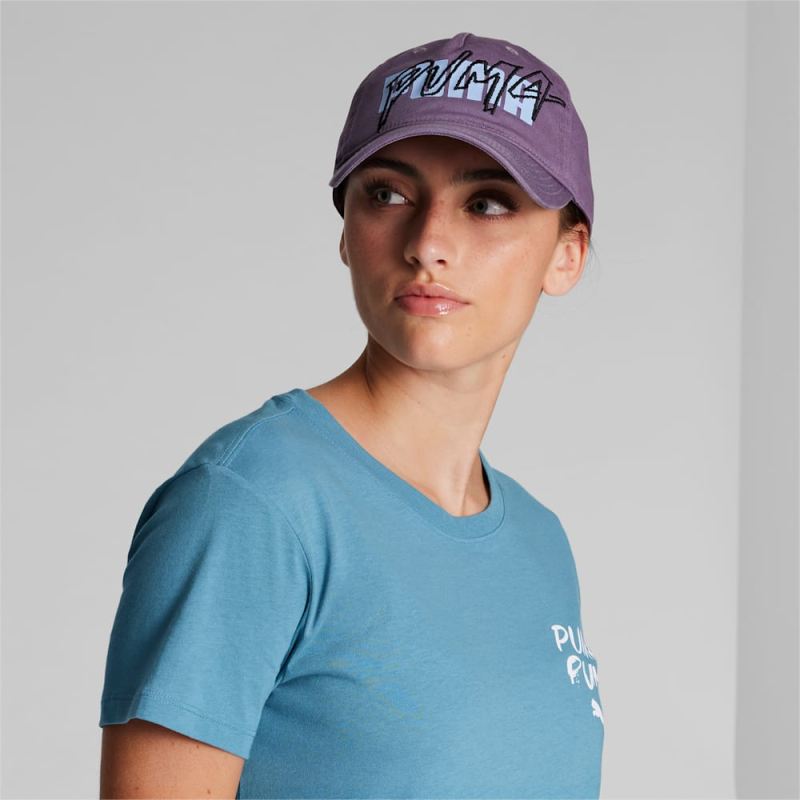 Puma | Women's Seeing Double Adjustable Cap - MEDIUM PURPLE