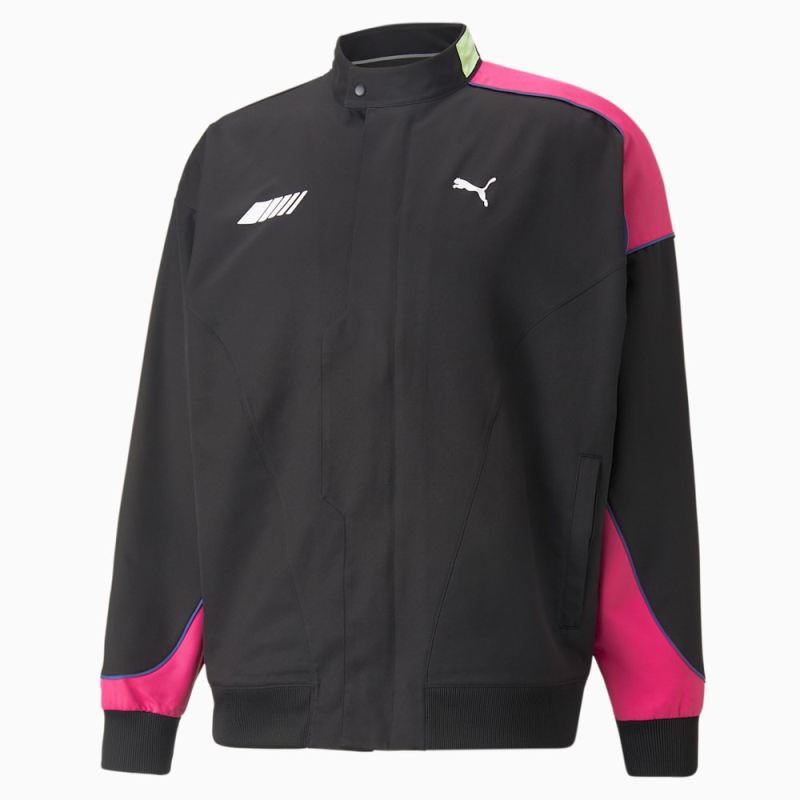 Puma | Men's Mercedes-AMG Motorsport Woven Jacket - Black