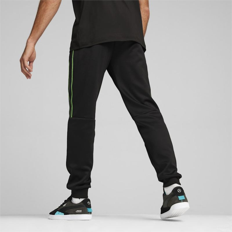 Puma | Men's Mercedes AMG-Petronas F1 Motorsport MT7 Track Pants - Black