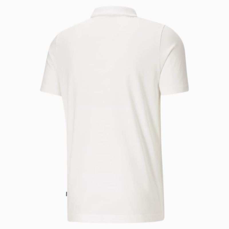 Puma | Men's Essentials Jersey Polo - White