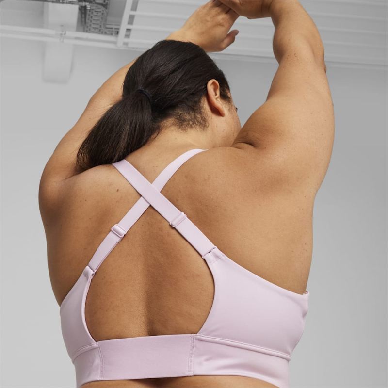 Puma | Women's PWR ULTRAFORM Graphic Bra - Grape Mist