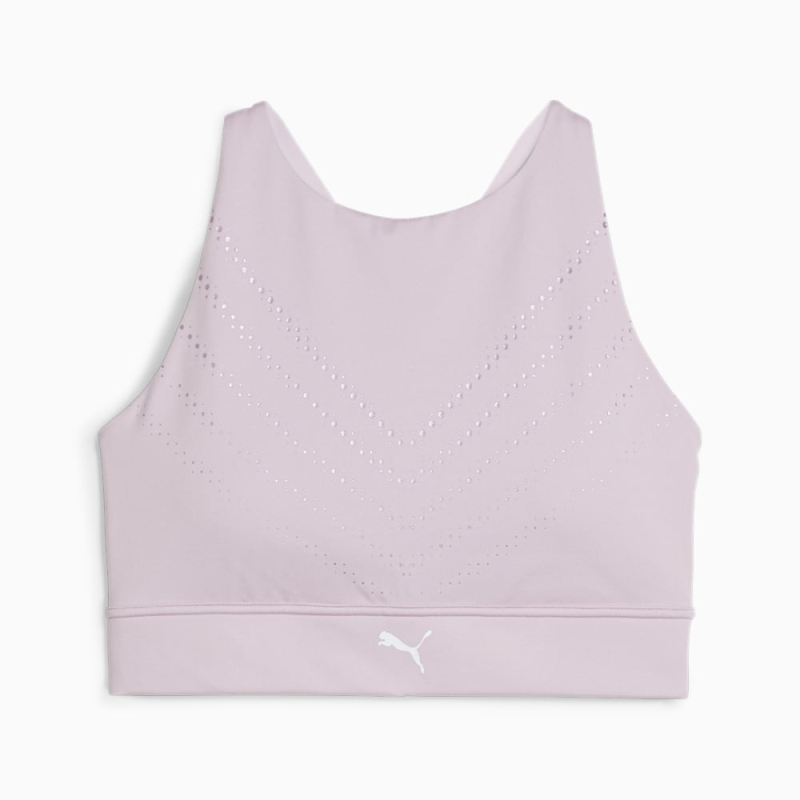 Puma | Women's PWR ULTRAFORM Graphic Bra - Grape Mist