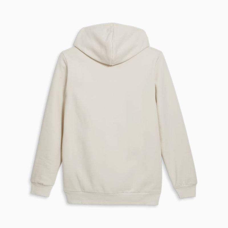 Puma | Men's Faux Embroidered Hoodie - Alpine Snow