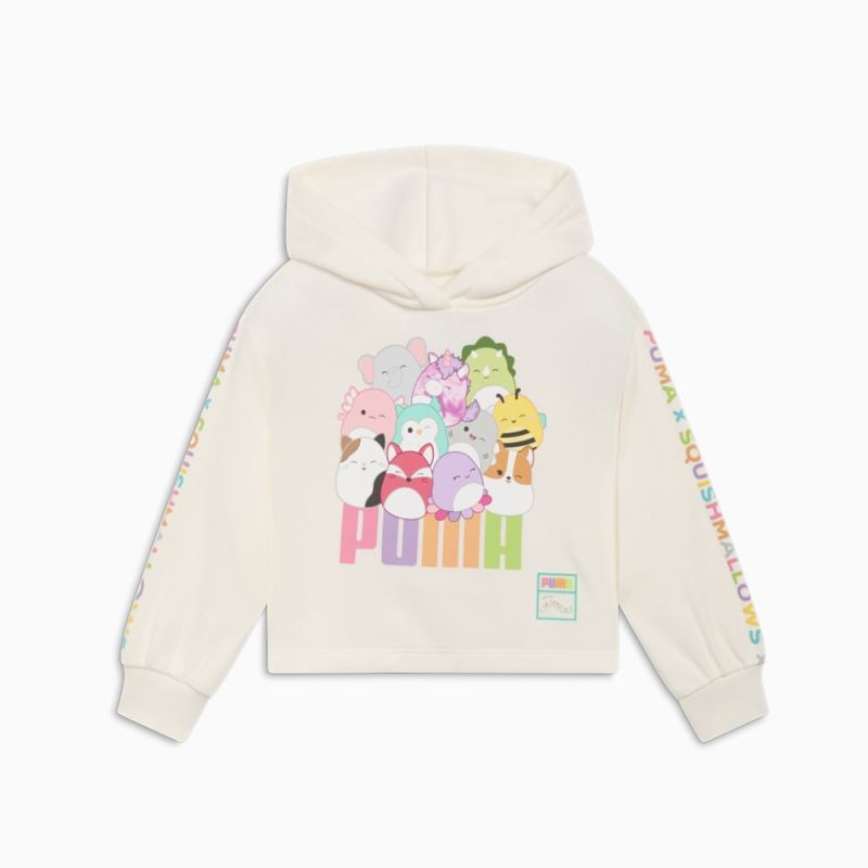 Puma | Girls Puma | Girls x SQUISHMALLOWS Toddlers Hoodie - WARM WHITE