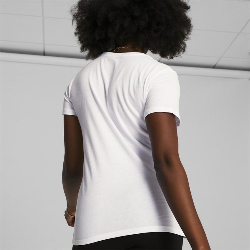 Puma | Women's Classics Logo Tee - White