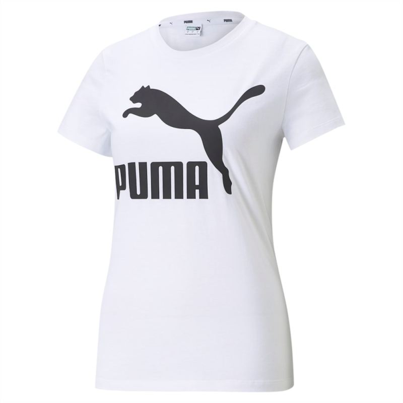 Puma | Women's Classics Logo Tee - White