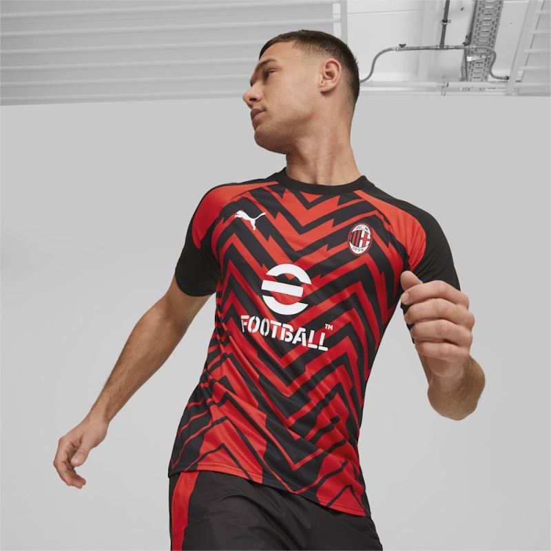 Puma | Men's AC Milan Prematch Jersey - For All Time Red-Black