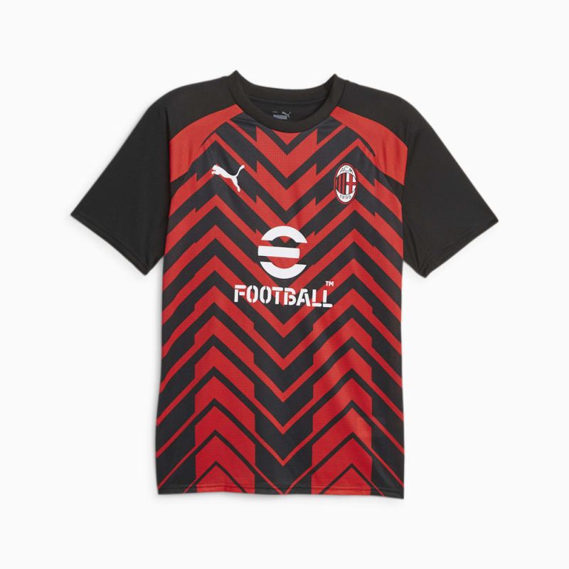 Puma | Men's AC Milan Prematch Jersey - For All Time Red-Black