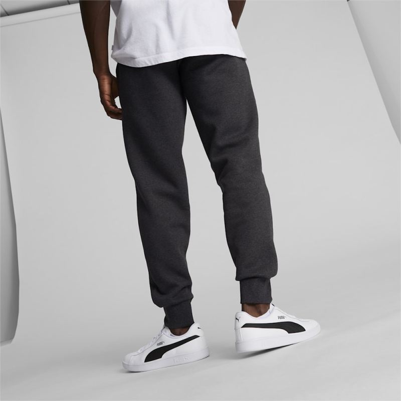 Puma | Men's Essentials Logo Joggers - Dark Gray Heather