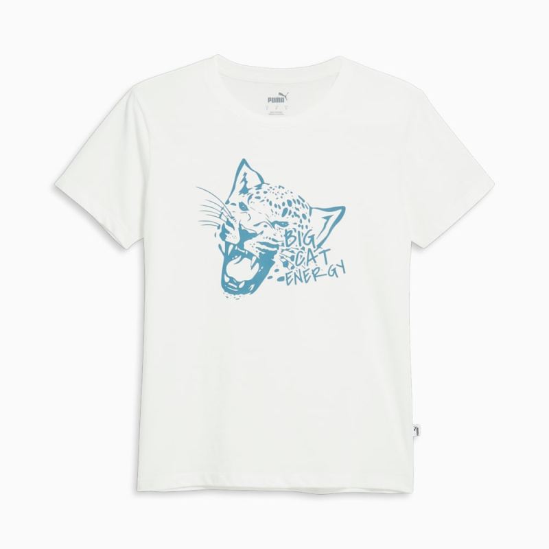 Puma | Women's Big Cat Energy Tee - White