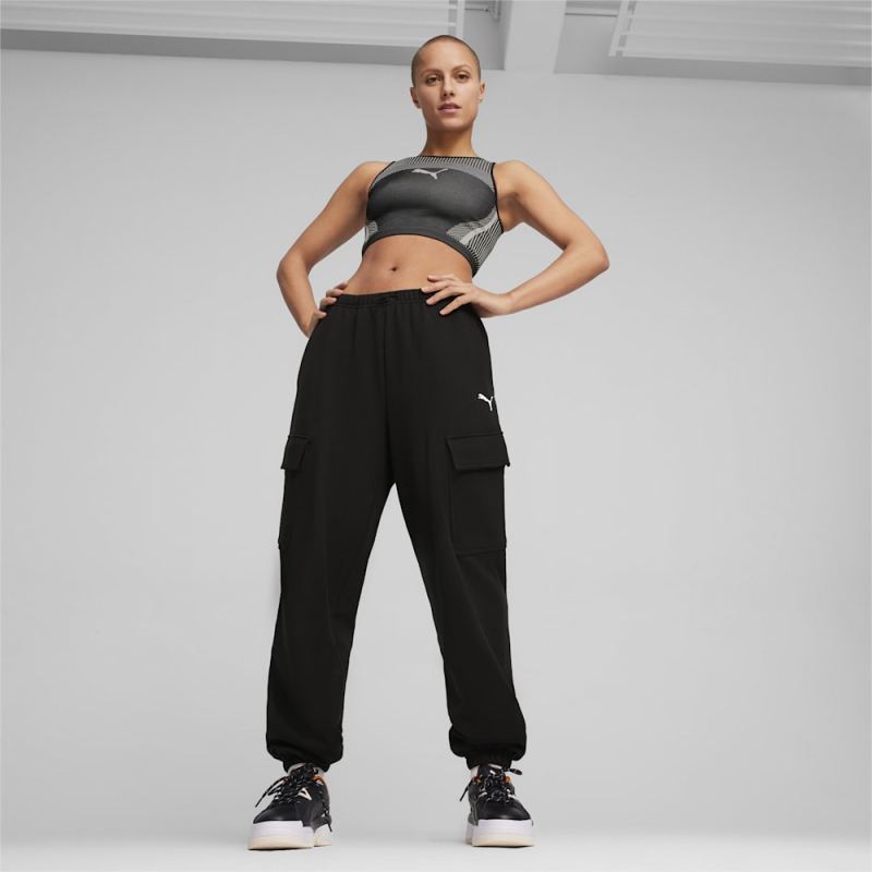 Puma | Women's DARE TO Relaxed Sweatpants - Black