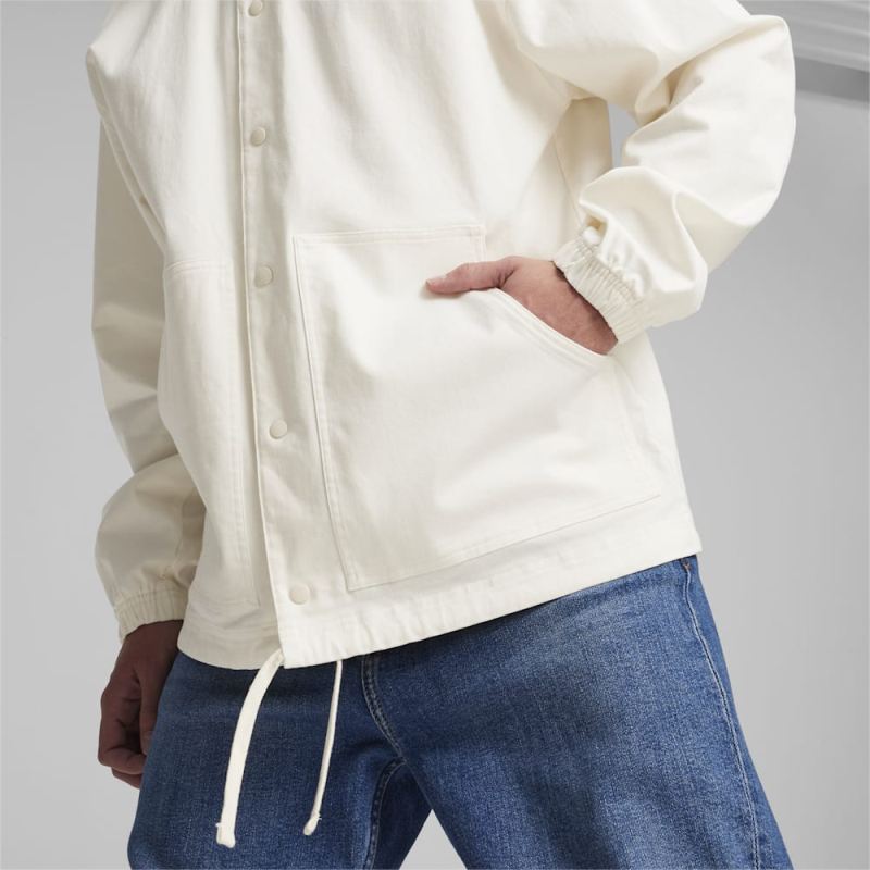 Puma | Men's Downtown Jacket - Frosted Ivory