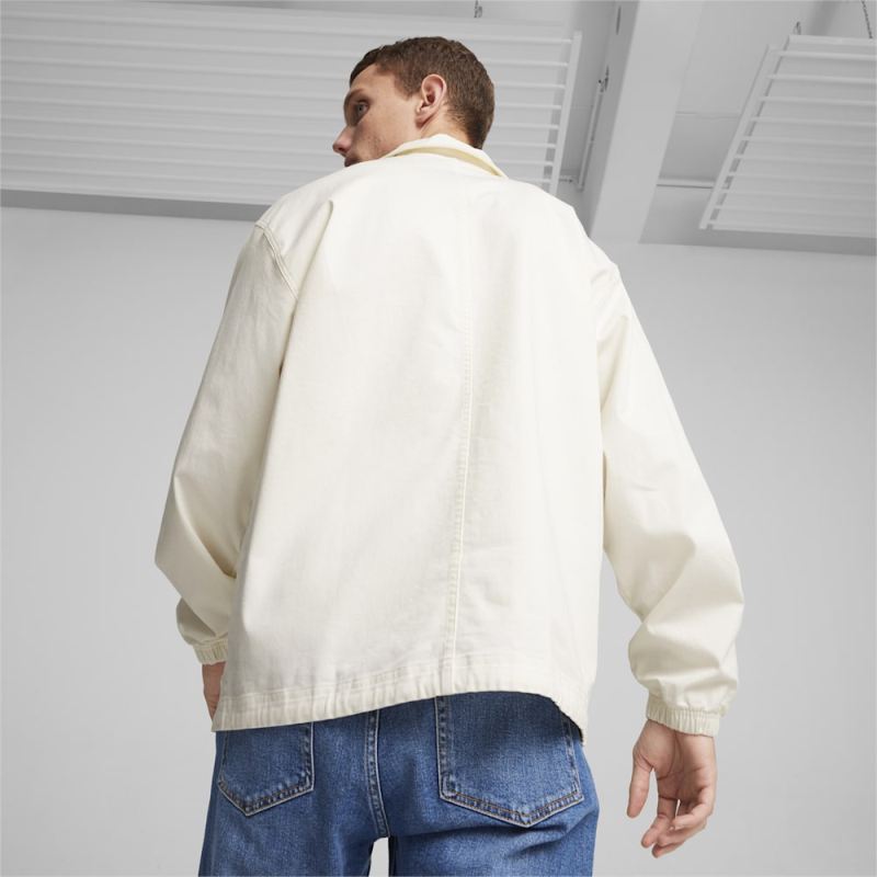 Puma | Men's Downtown Jacket - Frosted Ivory