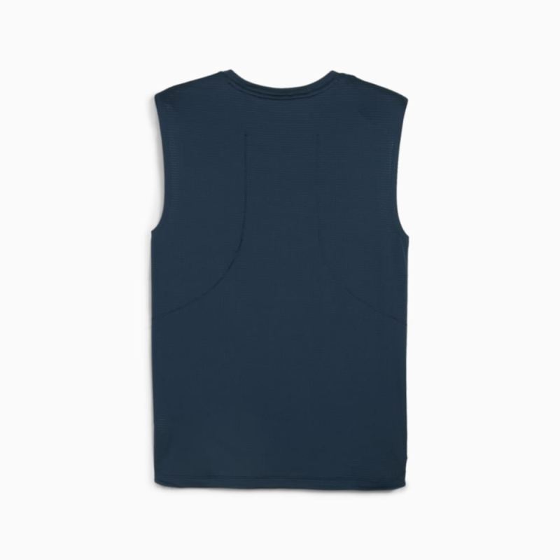 Puma | Men's x First Mile Running Tank - Club Navy