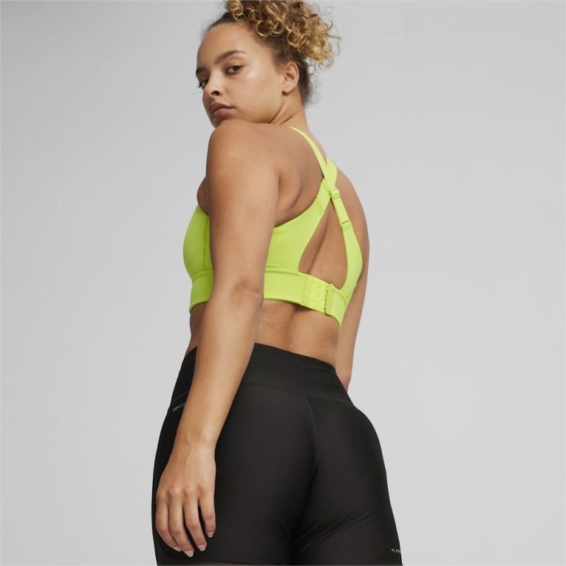 Puma | Women's PWRbreathe RUN BRA - Lime Pow