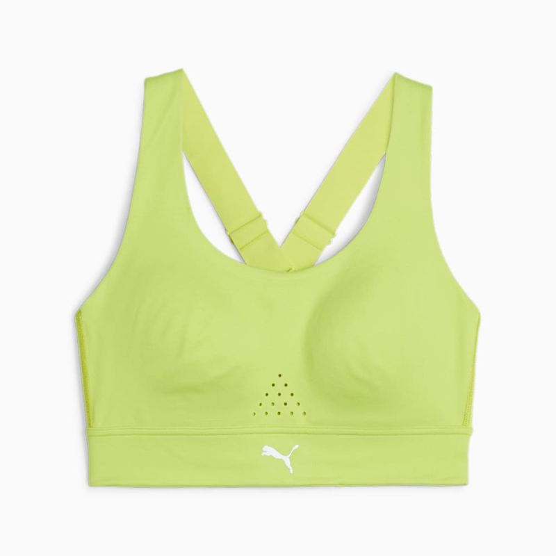 Puma | Women's PWRbreathe RUN BRA - Lime Pow